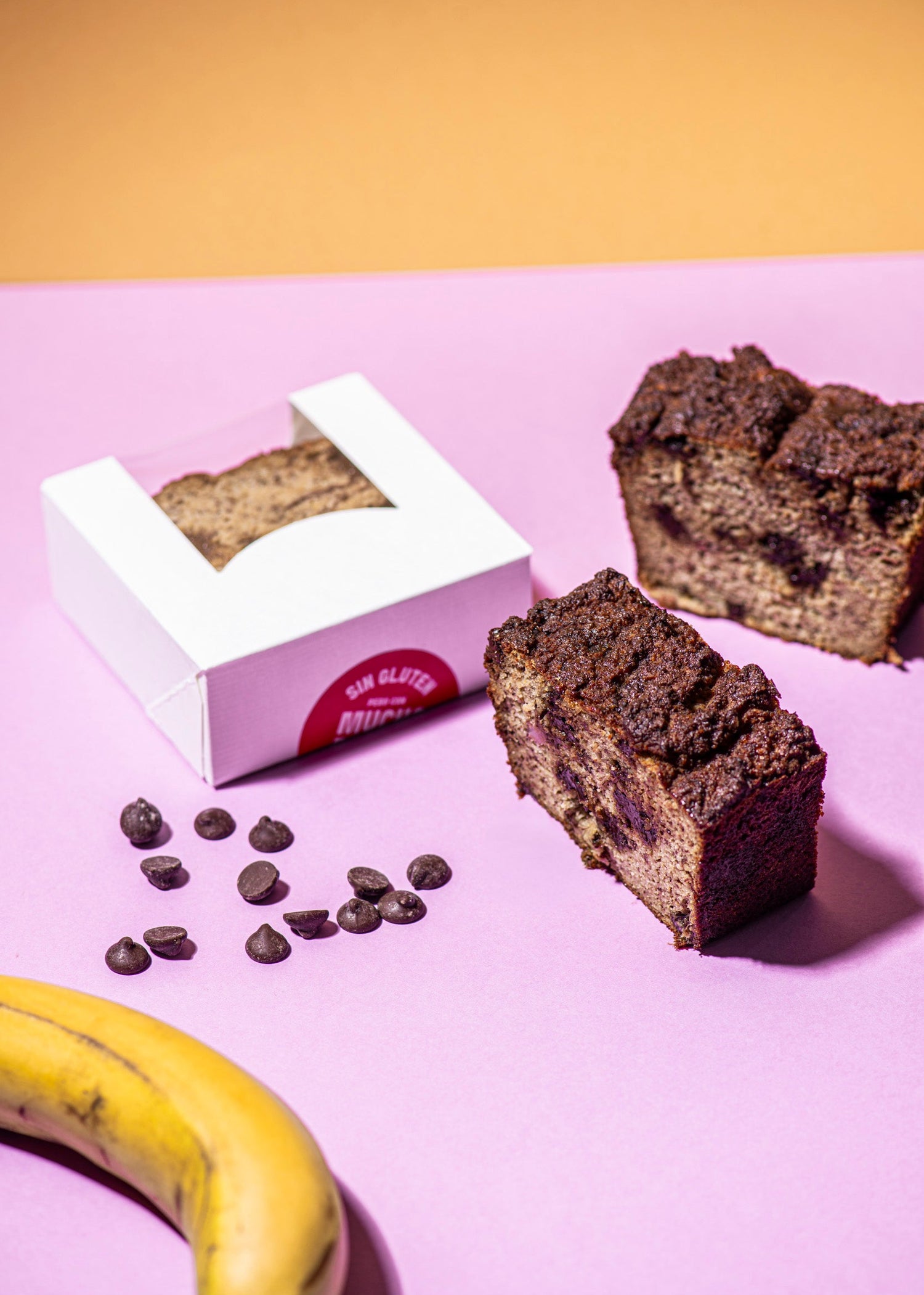 Banana bread de chocolate
