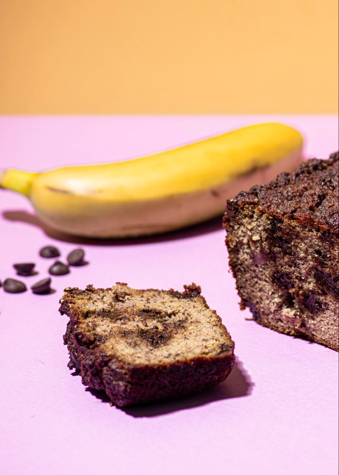 Banana bread de chocolate