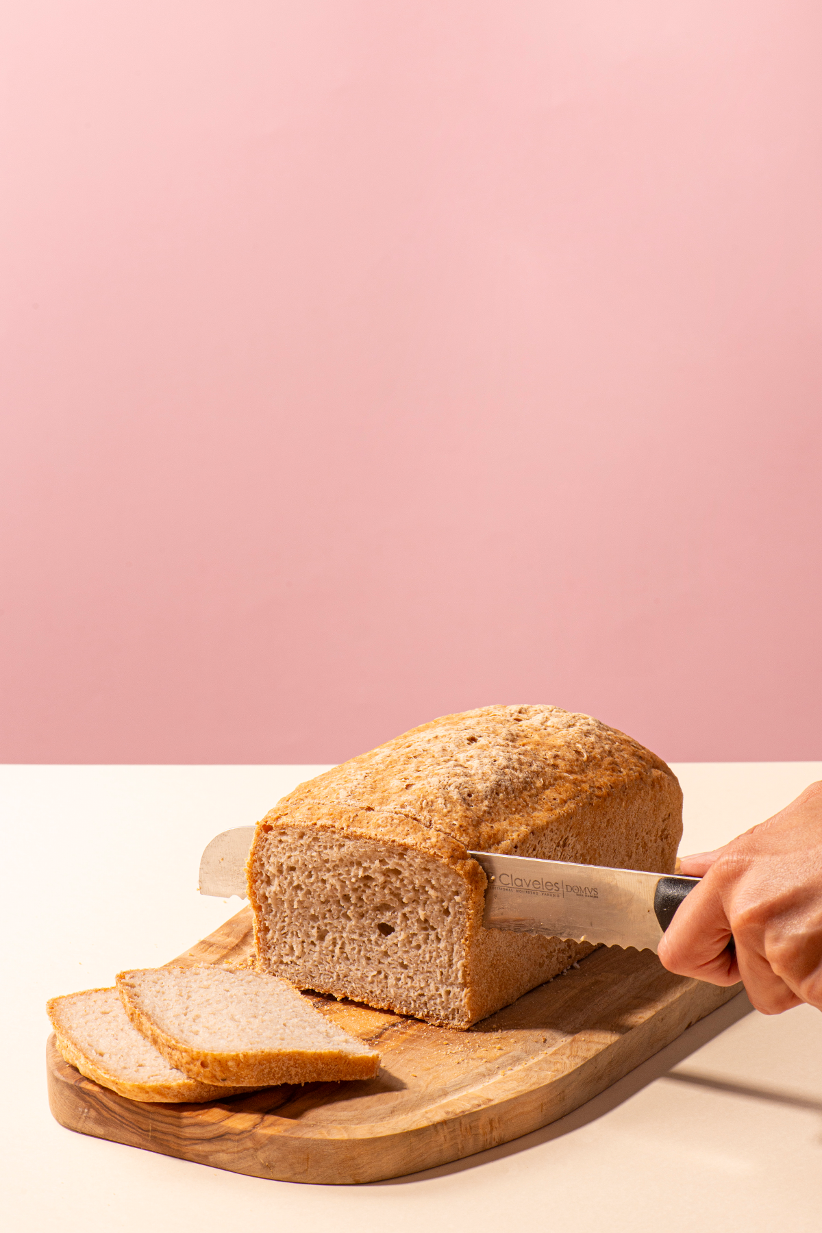 Pan de molde digestivo con masa madre